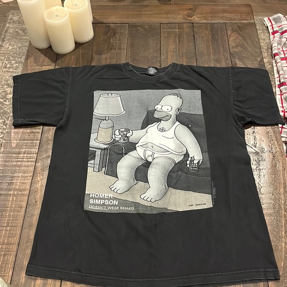 Vintage 1995 Homer Simpson Doesn't Wear Khakis - Picture 16 of 16